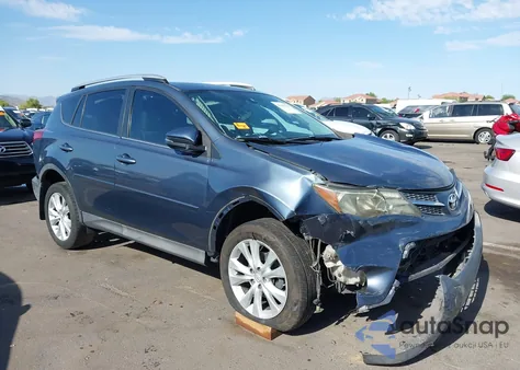 2014 Toyota Rav4 Limited from USA, damaged, VIN 2T3YFREV8EW116477